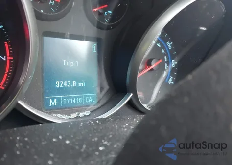 2011 Chevrolet Cruze 1Lt из США, поврежденный, VIN 1G1PF5S96B7219456